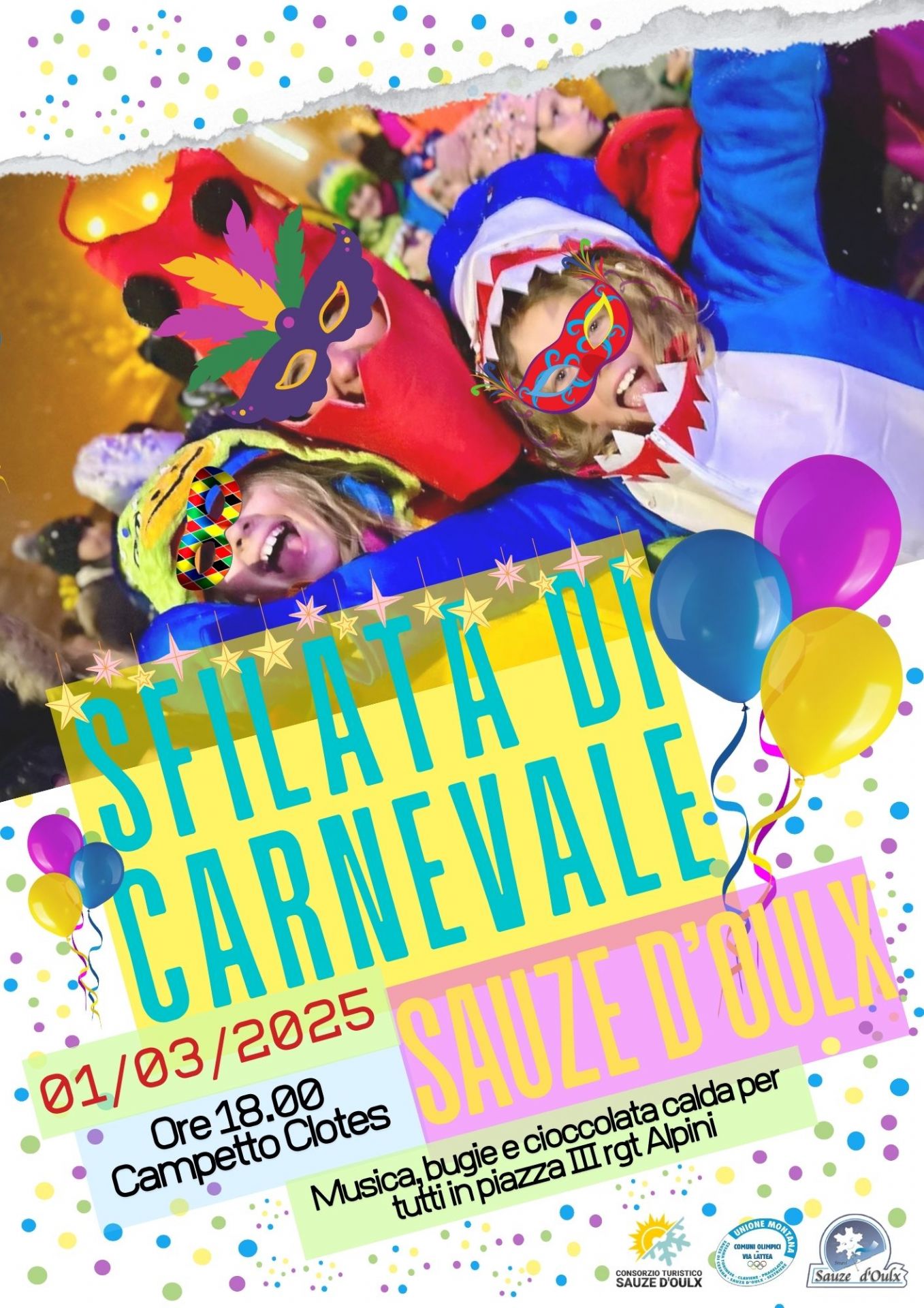 Bambini in maschera. Data e ora dell'evento