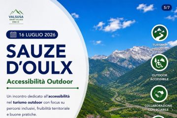 Sauze d'Oulx protagonista del progetto "Valsusa Smart Village ESG-D": il 16 luglio focus su accessibilità outdoor e turismo inclusivo  