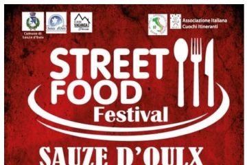 Locandina street food festival che si terrà dal 13 al 17 agosto presso Piazzale Genevris